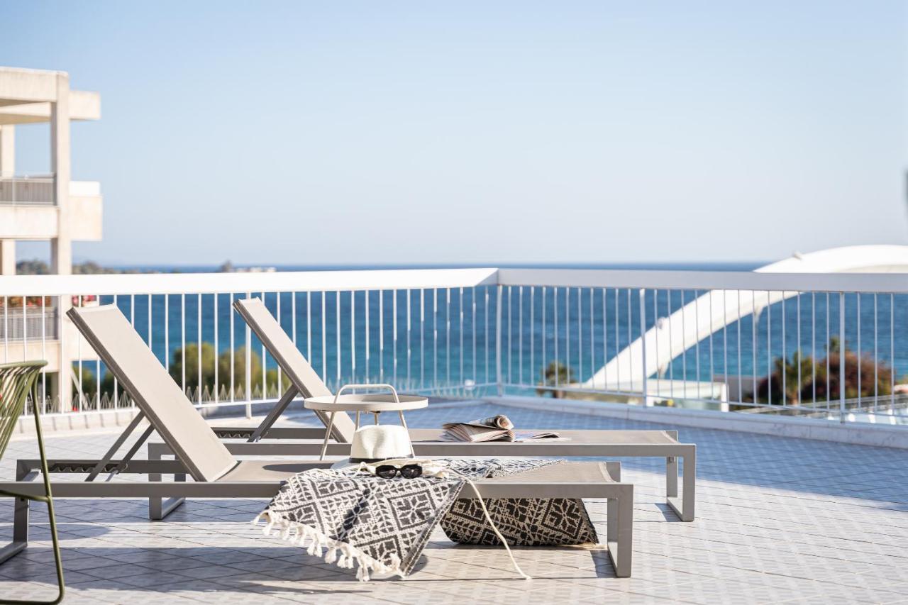 Sea View Beach Penthouse - Athens Coast Exteriör bild