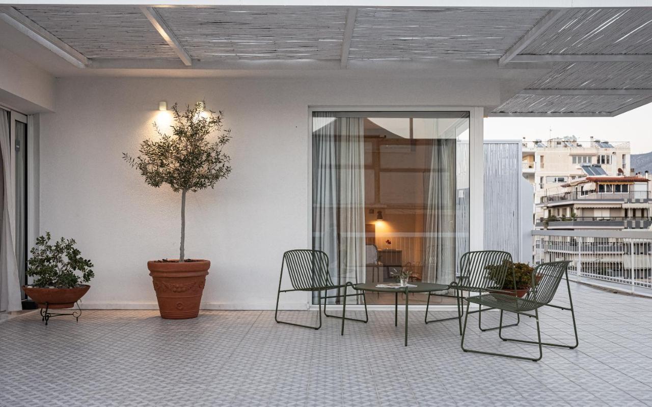 Sea View Beach Penthouse - Athens Coast Exteriör bild