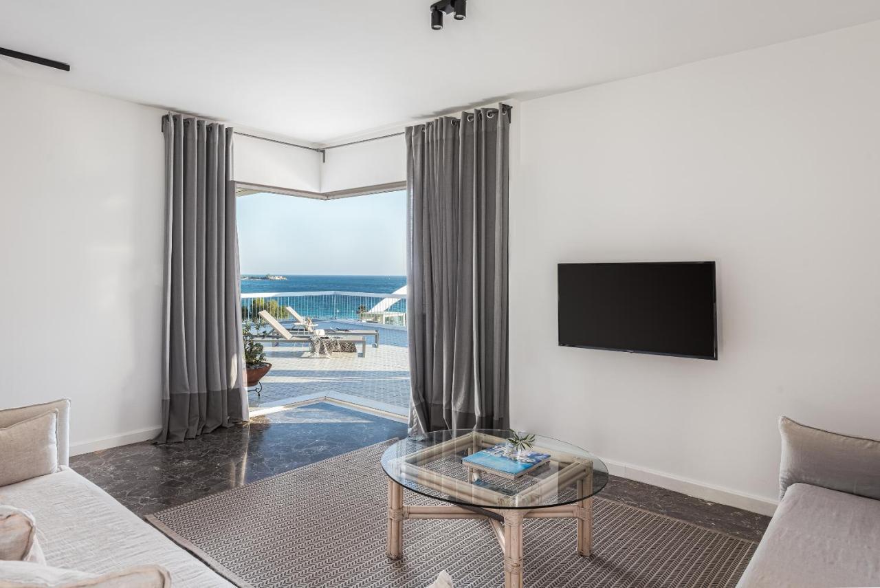 Sea View Beach Penthouse - Athens Coast Exteriör bild