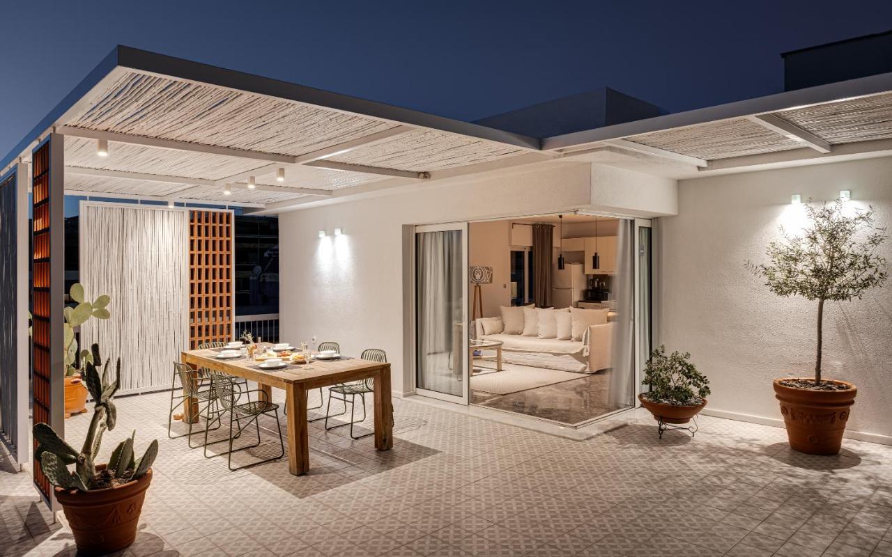 Sea View Beach Penthouse - Athens Coast Exteriör bild
