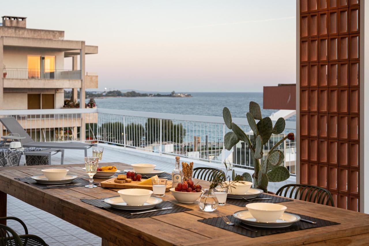 Sea View Beach Penthouse - Athens Coast Exteriör bild