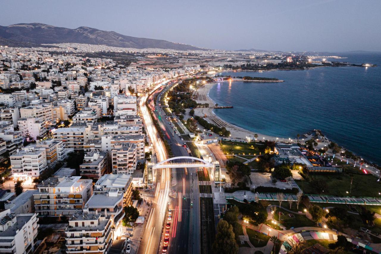 Sea View Beach Penthouse - Athens Coast Exteriör bild